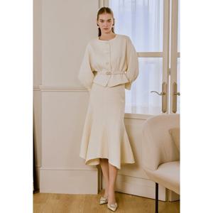 샤틴 에스블랑 머메이드 트위드 스커트 (B244A301) B244A301