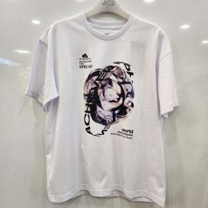 애플핑크 HC07 전사 나염  코튼 반팔 티 JBK8U304BSW