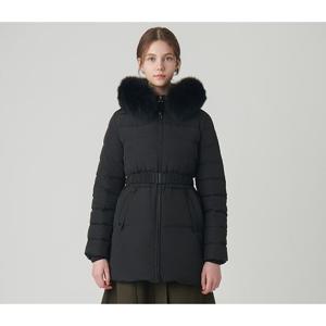 샤틴 후드 스티치 구스다운 패딩 (S244S852) S244S852