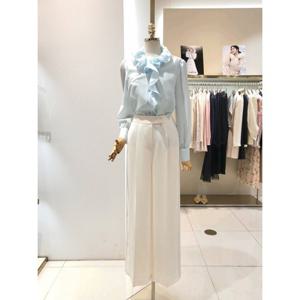 샤틴 에스블랑 슬릿 배색 정장팬츠 (B251A401) B251A401