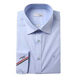 듀퐁셔츠 25S S 삼선 시그니처 스판 노포켓 일반핏셔츠 SE5SM12LS907SBU SE5SM12LS907