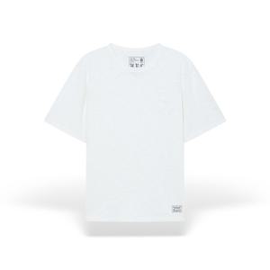 헤지스 남성 로고 자수 라운드넥 반팔티셔츠 HZTS5B003OW HZTS5B003