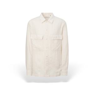 헤지스 남성 포켓배색 린넨 긴팔셔츠 HZSH5B309IV HZSH5B309