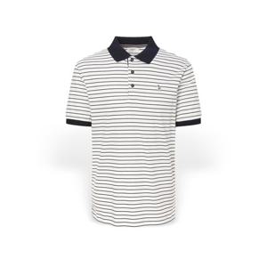 헤지스 남성 인터록 스트라이프 반팔티셔츠 HZTS5B435CR HZTS5B435