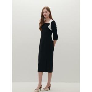 샤틴 에스블랑 리본 포인트 원피스 (B251A624) B251A624