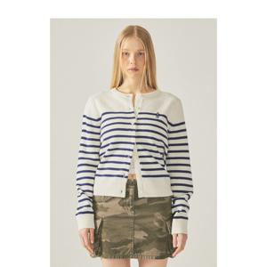 [후아유] 여성 스티브 라운드넥 가디건 WHCKF1121F WHCKF1121F