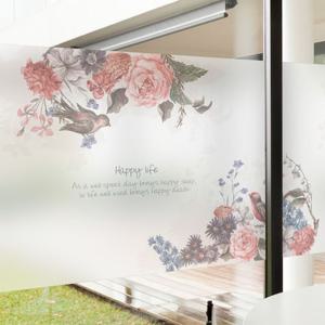 무점착안개시트_빈티지 포레스트02_A01_W90xH90cm 안개시트지