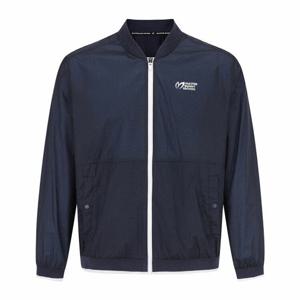 마스터바니에디션 남성 배색 라인 백 타공 블루종 점퍼(411E2JP603) 411E2JP603