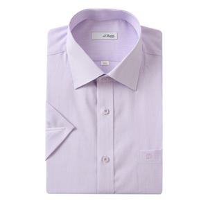 듀퐁셔츠 (S.T듀퐁)25년 SS 신상 일반핏 스트레치 스트라이프 반팔 셔츠 -SE5MM11HS107SPU(퍼플) SE5MM11HS107
