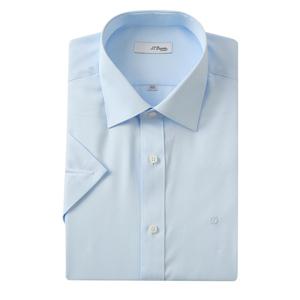 듀퐁셔츠 (S.T듀퐁)25년 SS 신상 슬림핏 120수 솔리드 반팔 셔츠 -SE5MM21HS301SBU(블루) SE5MM21HS301