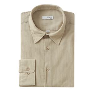 듀퐁셔츠 25년 SS 신상 슬림핏 여름용 면100 긴팔셔츠 -SE5SM21LS345SBE(베이지) SE5SM21LS345