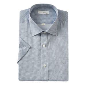 듀퐁셔츠 (S.T듀퐁)25년 SS 신상 일반핏 면100 프린트 반팔 셔츠 -SE5MM11HS202SGY(그레이) SE5MM11HS202