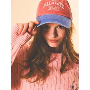 후아유 후아유 공용 컬러블럭 워싱 볼캡 WHACF2231A WHACF2231A