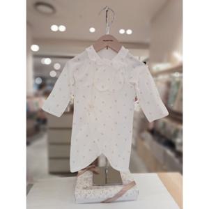 오가닉맘 (출산선물)로일리배내가운손싸개세트(가을신상품) (MKFNBW12) MKFNBW12