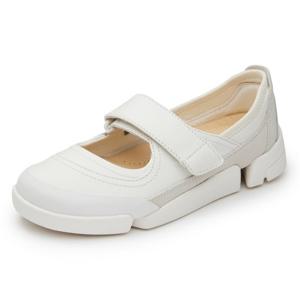 금강 구두 금강제화 클락스 여성 트라이제닉2 메리제인 슬립온 CLASLC5106WF9 화이트 CLASLC5106WF9