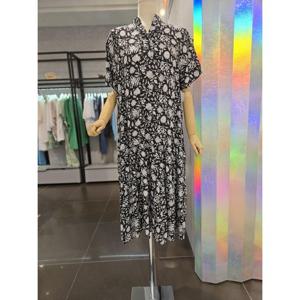 에이비에프지 ab.f.z  차이나 브이넥 찰랑 원피스 (AEZ3HO38) AEZ3HO38