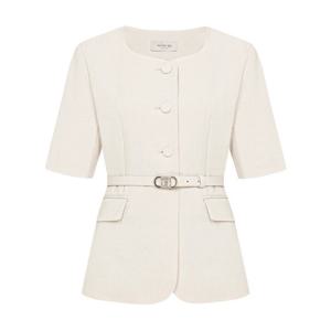 케네스레이디 다이블 벨티드 버튼 자켓 (EVJKPF8200) EVJKPF8200