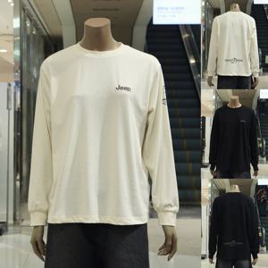 지프 지프 루즈핏 싱글 긴팔 쭉티 JQ3TSU006 남 여 공용 프린트 여름 가을 이너티 오버핏 JQ3TSU006