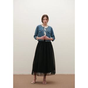 샤틴 다이아 자수 데님 자켓 (S252B151) S252B151