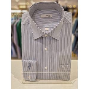 듀퐁셔츠 신축성 핀 스트라이프 긴소매 일반핏 셔츠  ( SE5FM11LS111SNY ) SE5FM11LS111