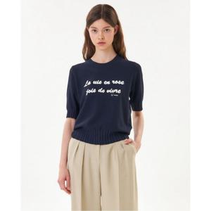 케네스레이디 (E332) 레터링 하프 풀오버 (EKPOPE0401) EKPOPE0401