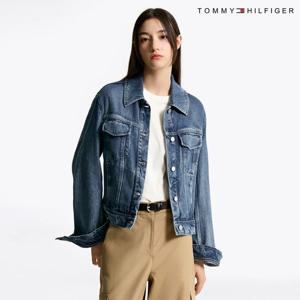 타미힐피거 여성 라나 캐주얼 데님 재킷 T22F6WJC042WT1 T22F6WJC042WT1