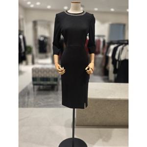 모조에스핀 모조에스핀 라운드 큐빅 H라인 원피 (J252XSE019) J252XSE019