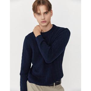 지오다노 남자 꽈배기 니트 스웨터 01055911 01055911