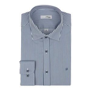 듀퐁셔츠 (S.T듀퐁)25년 FW 신상 슬림핏 스트레치 스트라이프 긴팔 셔츠 -SE5FM21LS364SNY(네이비) SE5FM21LS364