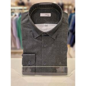 듀퐁셔츠 히든스넵 별 모티브 긴소매 슬림핏 캐쥬얼셔츠( SE5FM21LS328SGE ) SE5FM21LS328