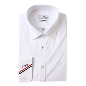 듀퐁셔츠 25F W 시그니처 삼선 포인트 스판 슬림핏셔츠 SE5FM22LS931SWH 5FM22LS931SW