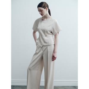 모조에스핀 모조에스핀 랩스타일 반팔소매 블라우스 (J252MSC141) J252MSC141