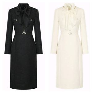 케네스레이디 (E537) 트위드 H라인 롱원피스 (EWOPPK0100) EWOPPK0100