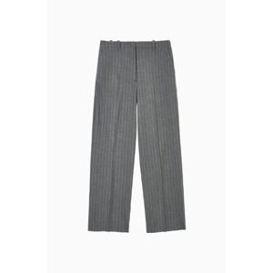 타미힐피거 여성 핀 스트라이프 루즈 슬랙스 T22F7WPC061WT1(25FW) T22F7WPC061WT1