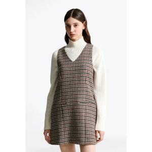 타미힐피거 여성 T22F7TDR080WT1 헤리티지 체크 미니 원피스 T22F7TDR080WT1