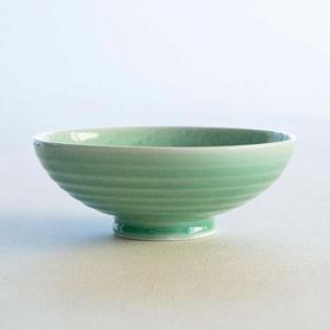 이천도자기 비취연 스톤볼 2호 26cm 도자기 식기 디저트 파스타 플레이팅