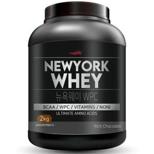 농축유청단백 뉴욕웨이 WPC 초코맛 단백질보충제 헬스보충제 2kg
