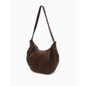 질스튜어트 JABA5F621W3  이태리스웨이드 세이지 호보백 겸 슬링백 M 다크브라운 JABA5F621W3