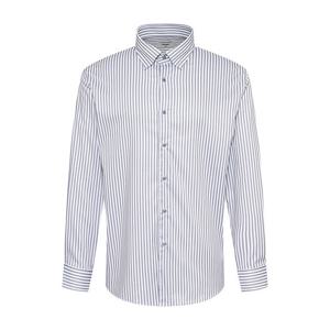 레노마셔츠 긴팔 일반핏 스판 카라스냅 런던스트라이프 그레이(Z1031GY) Z1031GY