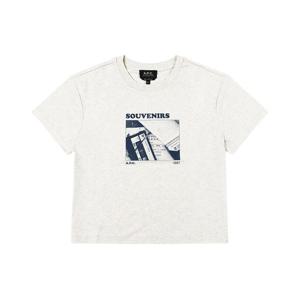 라프리마 아페쎄 COHBO F26436 PAA HEATHERED ECRU 여성 반팔티