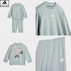 아디다스키즈 KC4618 I TRNSTR SET 아디다스 트랜스퍼 세트 애기옷 돌선물 85-100 HPKK KC4618