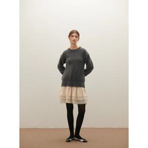 샤틴 티어드 니트원피스 (S254T952)) S254T952