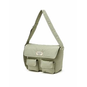 질스튜어트 JABA6E953E1  클라우드 나일론 숄더 겸 크로스백 마차그린 JABA6E953E1