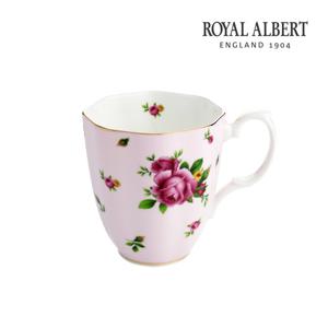 [로얄알버트] 뉴황실장미 빈티지머그 1P (핑크)