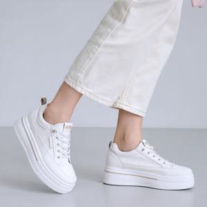 에스유니 발편한 데일리 밴딩끈 여성 키높이 스니커즈 통굽운동화 캐주얼화 5cm