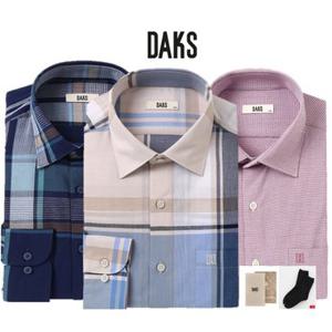 [백화점]닥스 (선물포장+사은품)봄 여름 긴팔 남성셔츠 21종 DMS2SHCL130-B1