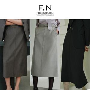 [에프엔] F.N H라인스커트+벨트 O251