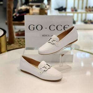 고세 여성 드라이빙로퍼 GWP2100 화이트 1cm