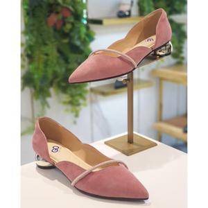 고세 여성 아웃사이드오픈 진주스트랩 펌프스 GCP2F024 라일락 3CM