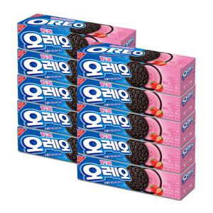 동서 오레오 쿠키 딸기크림 100g x10개+오레오1개 랜덤